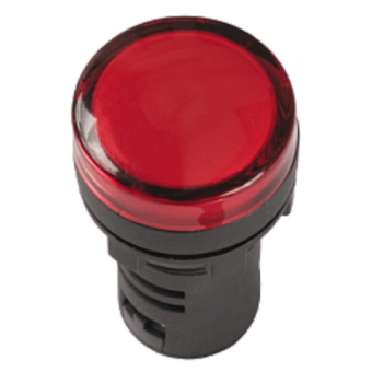 Лампа AD22DS(LED)матрица d22мм красный 230В  ИЭК (упак.600/10)