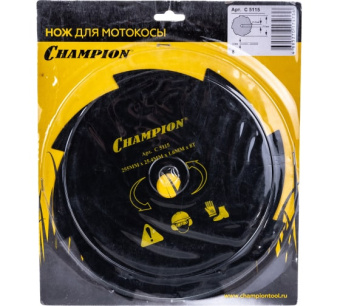Нож для жесткой травы CHAMPION 8/255/25,4