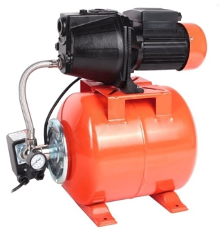 Станция насосная PATRIOT 1200Вт 63л/мин, напор 48м/1" ВР/24л бак (чугун)