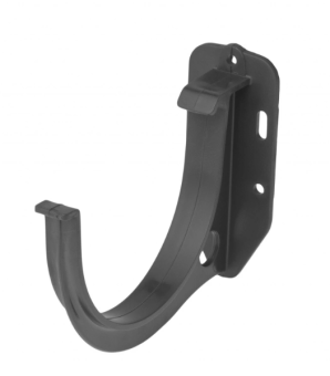 Кронштейн желоба ПВХ графит Элит