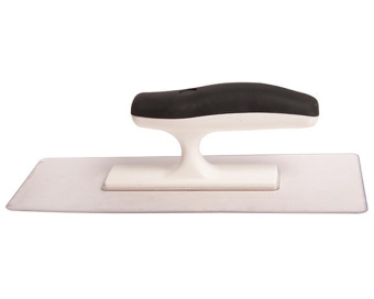 Гладилка кельма с прозрачным полотном Пластиковая 100*240 мм 1403118 Гладилка кельма с прозрачным полотном Пластиковая 100*240 мм 1403118