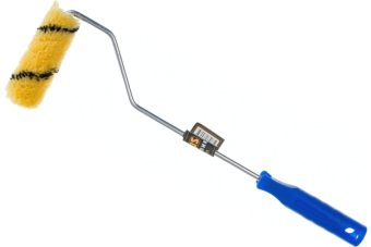 Мини-валик с удлиненной ручкой полиакрил 11/15/100 мм ручка 6 мм