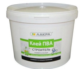 Клей ПВА Лакра Строитель универсальный 10 кг