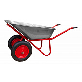 Тачка строительная 2 колесная MASTER  WB5009MS3 350кг/120л оранж