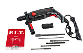 Перфоратор PIT PBH24-C1 850Вт, 2,8Дж.,3 реж, SDS+ 0-1100об/мин +быстросъемный патрон