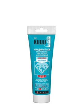 Клей KUDO Невидимый шов  ремонтно-монтажный унив на акрил основе морозостойкий прозр  200мл