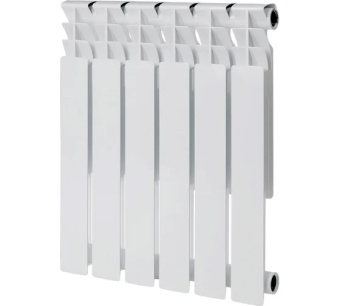 Радиатор алюминиевый Оазис ЭКО (РОССИЯ) 500х96 6 секции