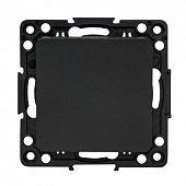 Стокгольм Механизм Выключателя 1-кл. 10А в/к черный EKF PROxima