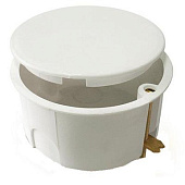 Коробка распаячная скр.монт. d80х40 для полых стен с мет.лапками IP20 (175 шт.) GE41024