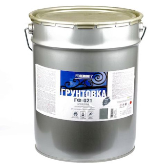 Грунт ГФ-021 PROREMONTT серый, 18 кг