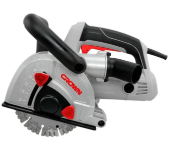 Штроборез 1700 Вт, 150 мм,7000 об/мин, ширина паза 8-42мм, глубина 10-50мм //CT13683-150//CROWN