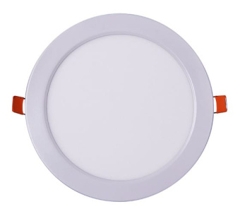 Панель светодиодная встраиваемая круглая 12Вт 4000K 800Лм 170 мм, ДВО-12 WH IP40 //JazzWay