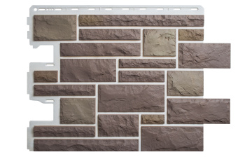 Фасадная панель Камень пражский-03 0,795*0,591м