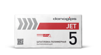 Шпаклевка полимерная Финишная DANOGIPS JET5, 25 кг