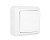 Выключатель ОП 1кл. 7021-W BOLLETO белый ASD (упак.200/10)