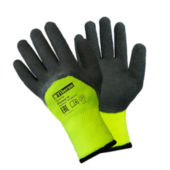 Перчатки Утепленные вспененное латексное покрытие ТАЙГА XL Fiberon