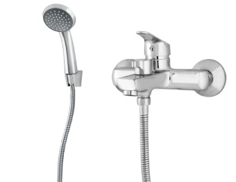 Смеситель  для ванны однорычажный, короткий излив, карт. 35 (латунь) RUSANT PC-B 70-01