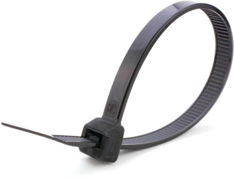 Хомут 3х100 мм нейлон черный (100 шт) NYCT25-100 ФЕРОН кор.500