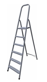 Стремянка LadderBel 6 ступени, стальная Стремянка LadderBel 6 ступени, стальная