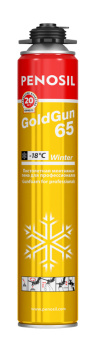 Пена монтажная проф PENOSIL Gold Gun 65 зима -18°С  875мл