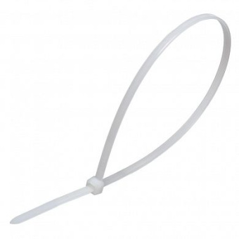 Хомут 4х250 мм нейлон белый (100 шт) NYCT25-250 ФЕРОН кор.200 Хомут 4х250 мм нейлон белый (100 шт) NYCT25-250 ФЕРОН кор.200