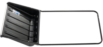 Движок для снега полипропиленовый 700*550*1470мм стальная ручка Сибртех 61643