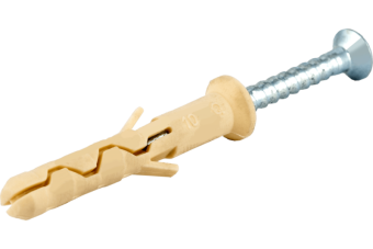 Дюбель-гвоздь потай 8x 80, нейлон (50шт) //КМП