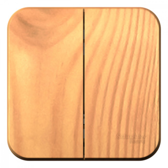 Выключатель ОП 2-кл. изолир. пл.10А, 250B ясень BLANCA (упак.10) 