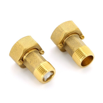 Штуцер (возвратный)  с обратным клапаном (2 шт) D15