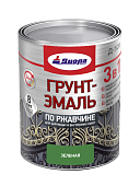 Грунт-эмаль 3 в 1 по ржавчине Диола-520 зелёный 1,7 кг