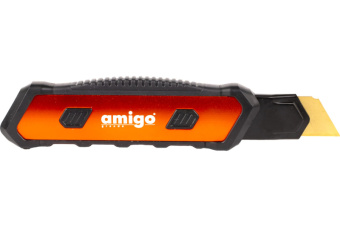 Нож 25 мм строительный Amigo Grande 77553
