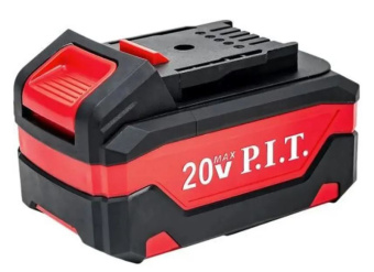 Аккумулятор PIT OnePower PH20-5.0 20В, 5Ач, Li-I (индикация заряда, плата, 5контактов)