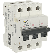 Авт. выкл. M06N 3P 25А 6кА хар-ка C ARMAT IEK (упак.40/4)