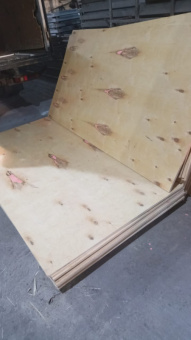 Фанера береза ФСФ 15мм 1220*2440 мм, сорт 4/4  ТУ