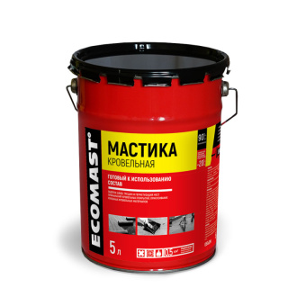 Мастика кровельная ECOMAST  5л