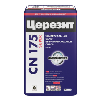 Самовыравнивающаяся смесь ЦЕРЕЗИТ CN 175, 25 кг Самовыравнивающаяся смесь ЦЕРЕЗИТ CN 175, 25 кг