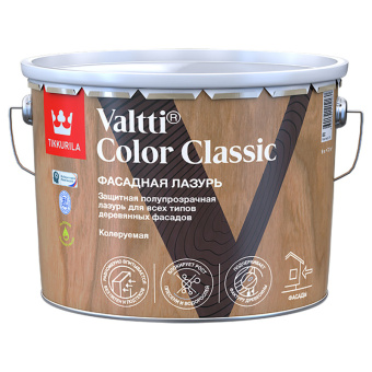 Лазурь Tikkurila VALTTI COLOR CLASSIC EC 9л