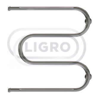 Полотенцесушитель нерж. 1" 600*500 М