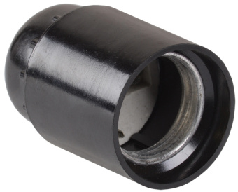 Пкб27-04-К01 Патрон подвесной карболитовый, Е27, черный (200 шт) IEK (упак.200/50)