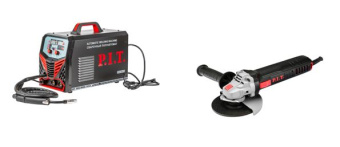 Промо-набор PIT PMIG165-С2 (полуавтомат PMIG165-С2 + УШМ PWS125-C4 в подарок)