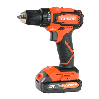 Дрель-шуруповерт аккумуляторный 18 В PATRIOT BR 207 UES