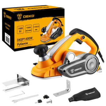 Рубанок 1400 Вт 110 мм DECO DKEP1400W