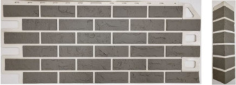 Фасадная панель Кирпич рустикальный-04 1,13*0,47м