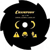Нож для жесткой травы CHAMPION 8/230/25,4