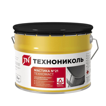 Мастика кровельная №21 ТЕХНОНИКОЛЬ Техномаст  3кг