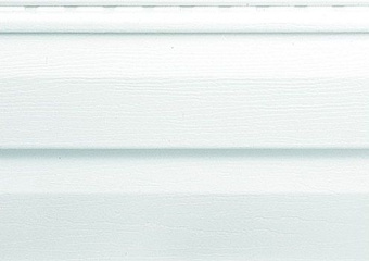 Сайдинг виниловый белый Т-01 3660*230мм Альта Классика