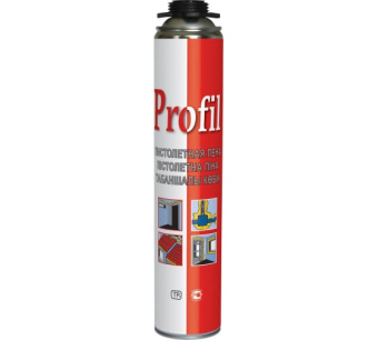 Пена монтажная проф PROFIL 40л +5С  625мл