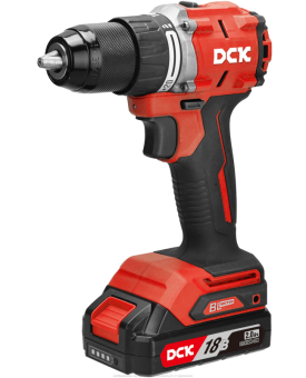 Дрель-шуруповерт аккумуляторный 18 В DCK KDJZ2060