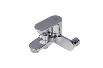 Смеситель для ванны однорычажный, короткий излив, карт. 40 мм, «CALORIE ЛЮКС» 2532 B45