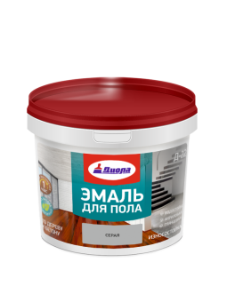 Эмаль для пола износостойкая Диола-225 серая 2кг